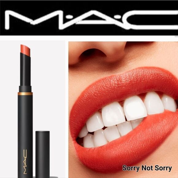 Mac Cosmetics Powder Kiss Velvet Blur Slim Stick Lipstick - Picture 1 of 7